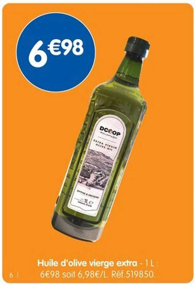 Huile d'olive vierge extra - 1 L