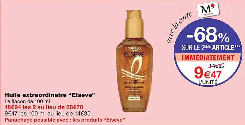 Huile extraordinaire “Elseve”