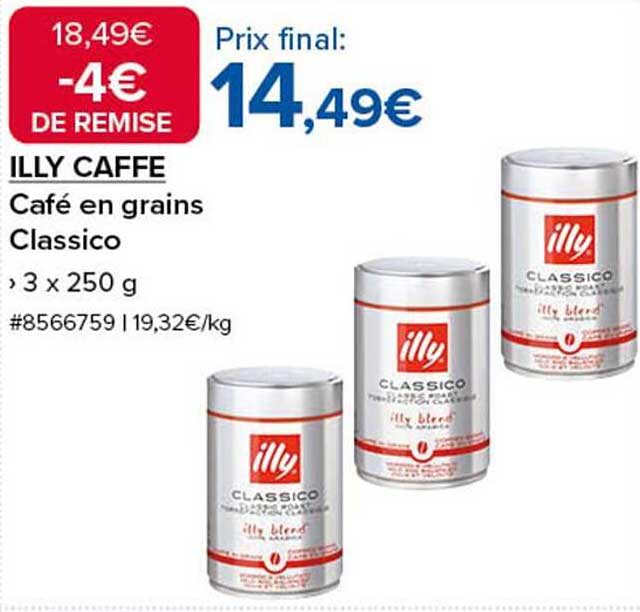 ILLY CAFFE Café en grains Classico
