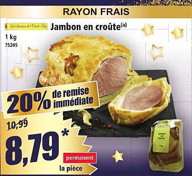 Jambon en croûte