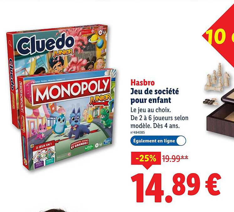 Jeu de société pour enfant