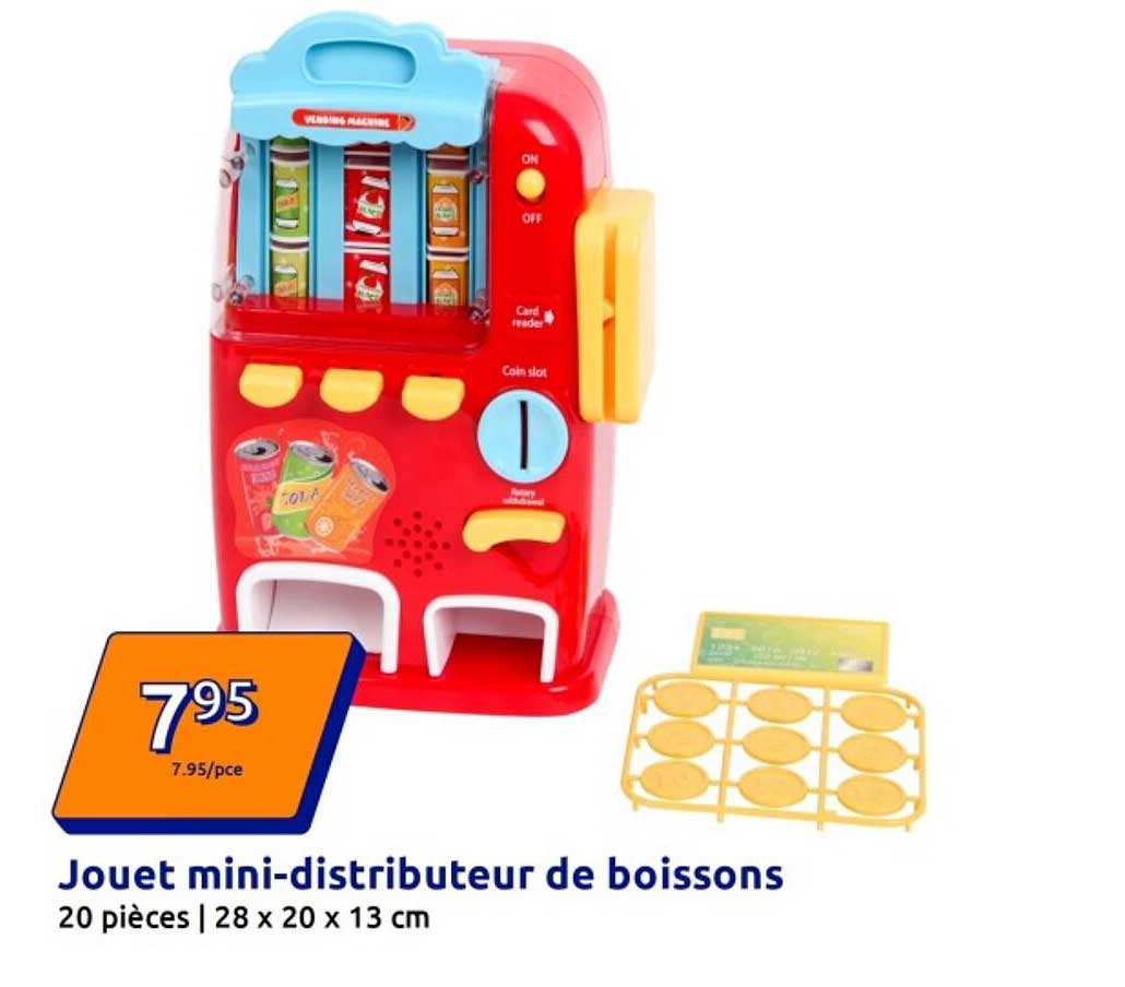 Jouet mini-distributeur de boissons