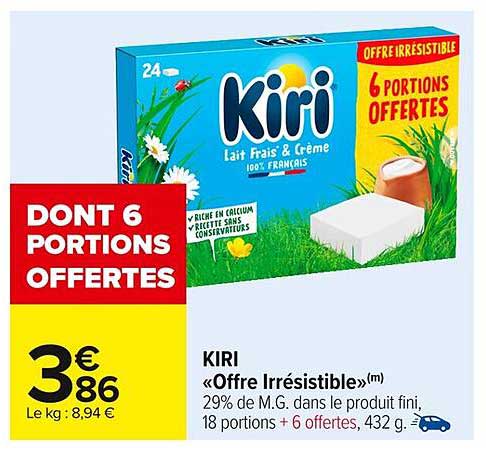KIRI "Offre Irrésistible"
