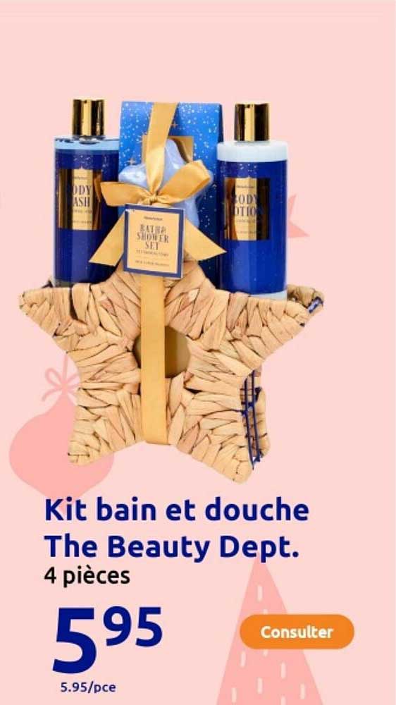 Kit bain et douche The Beauty Dept.