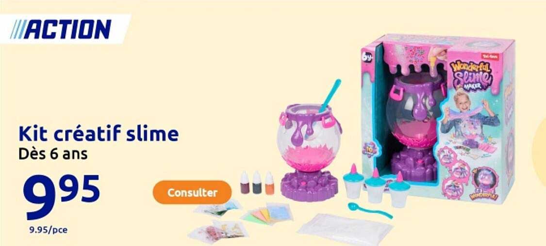 Kit créatif slime