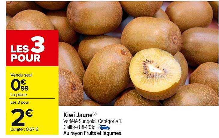 Kiwi Jaune