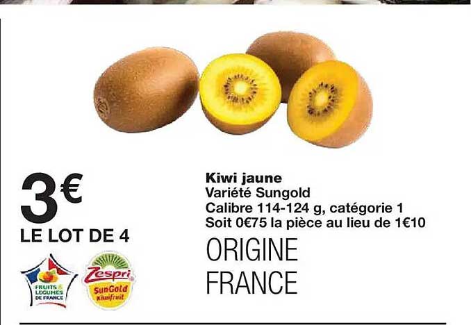 Kiwi jaune