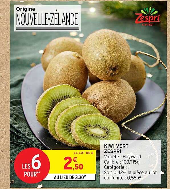 KIWI VERT ZESPRI
