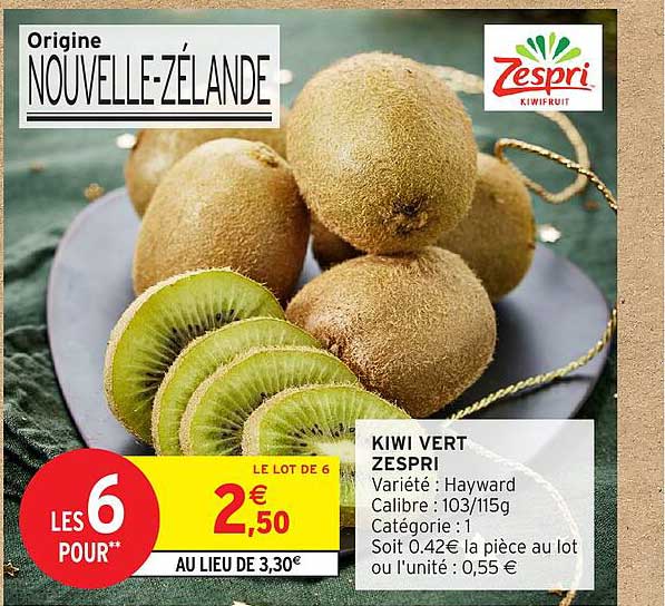 KIWI VERT ZESPRI