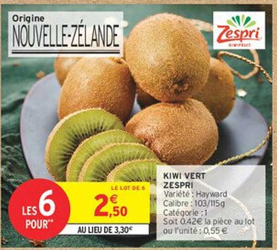 KIWI VERT ZESPRI