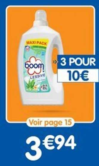 Lessive BOOM! Maxi Pack