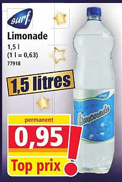 Limonade Surf 1,5 L