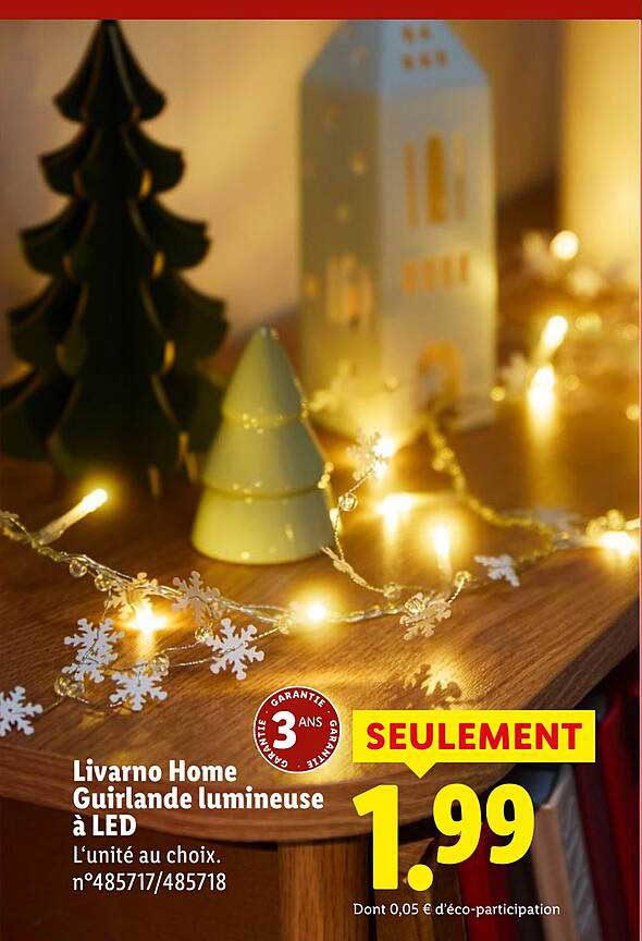 Livarno Home Guirlande lumineuse à LED