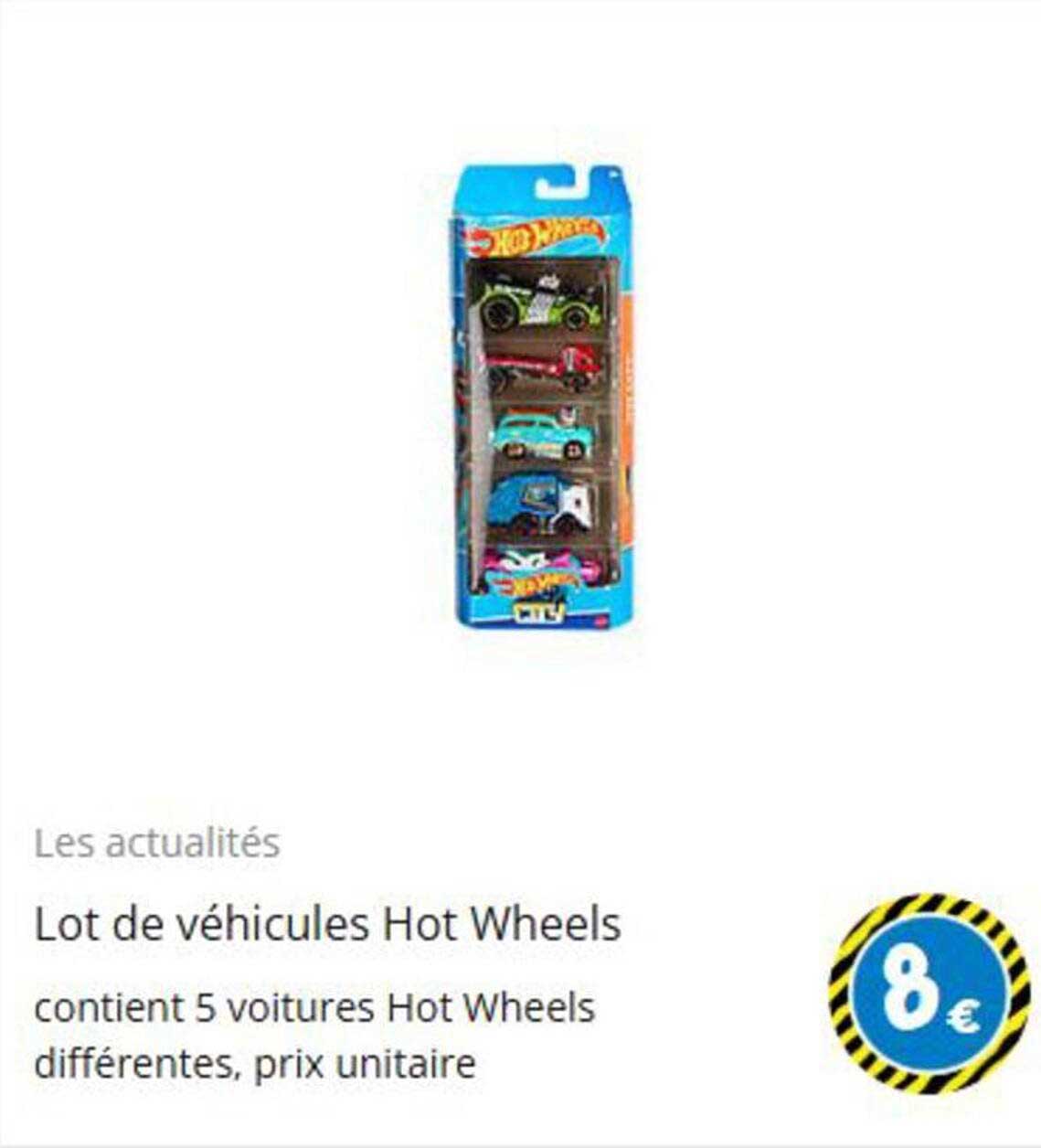Lot de véhicules Hot Wheels