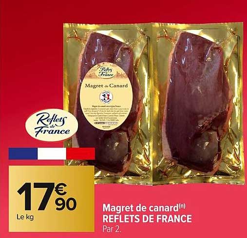Magret de canard(n) REFLETS DE FRANCE