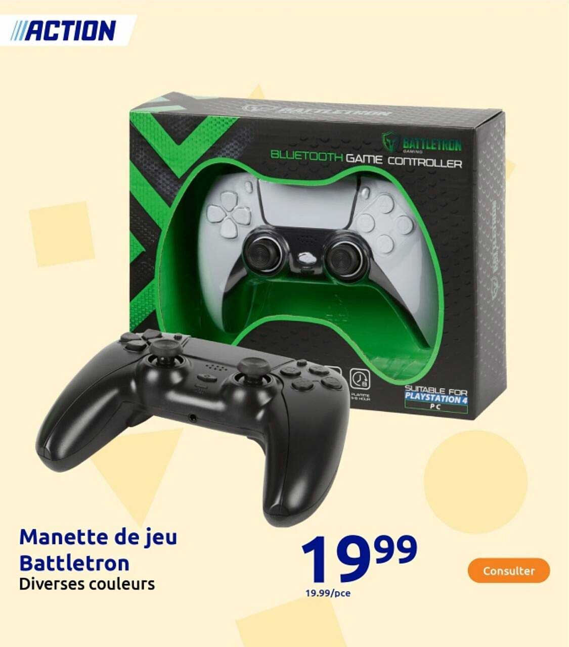Manette de jeu Battletron