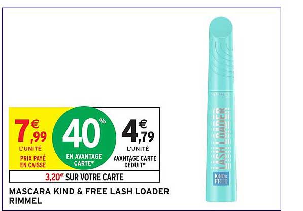 MASCARA KIND & FREE LASH LOADER RIMMEL
