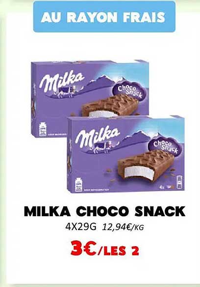 MILKA CHOCO SNACK