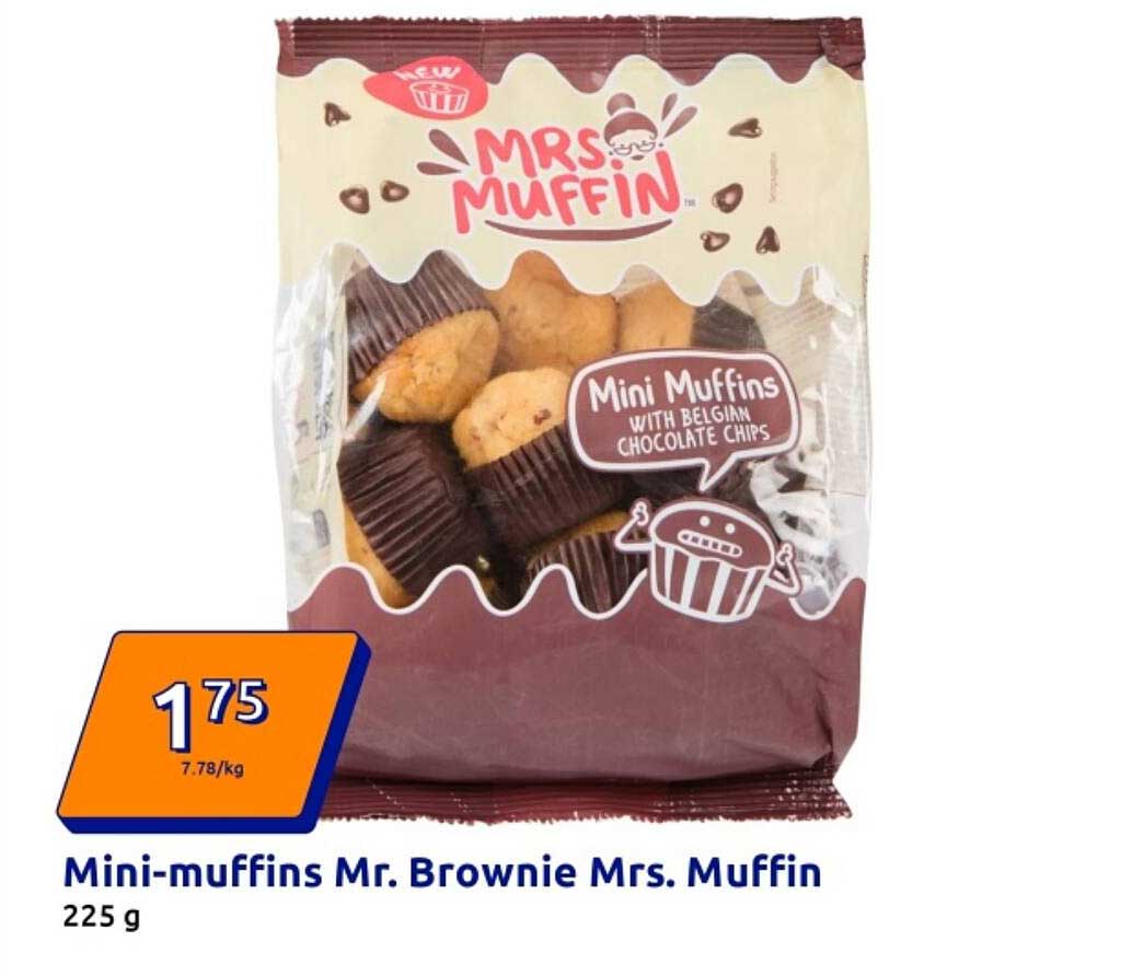 Mini-muffins Mr. Brownie Mrs. Muffin