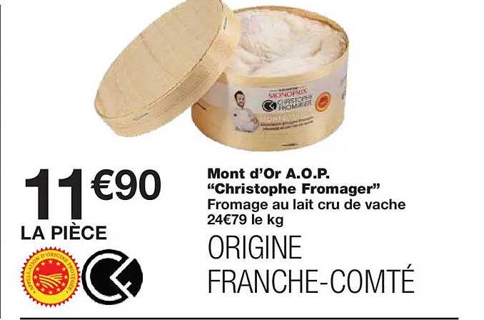 Mont d’Or A.O.P. “Christophe Fromager”