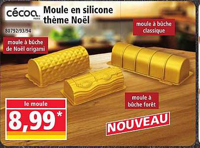 Moule en silicone thème Noël