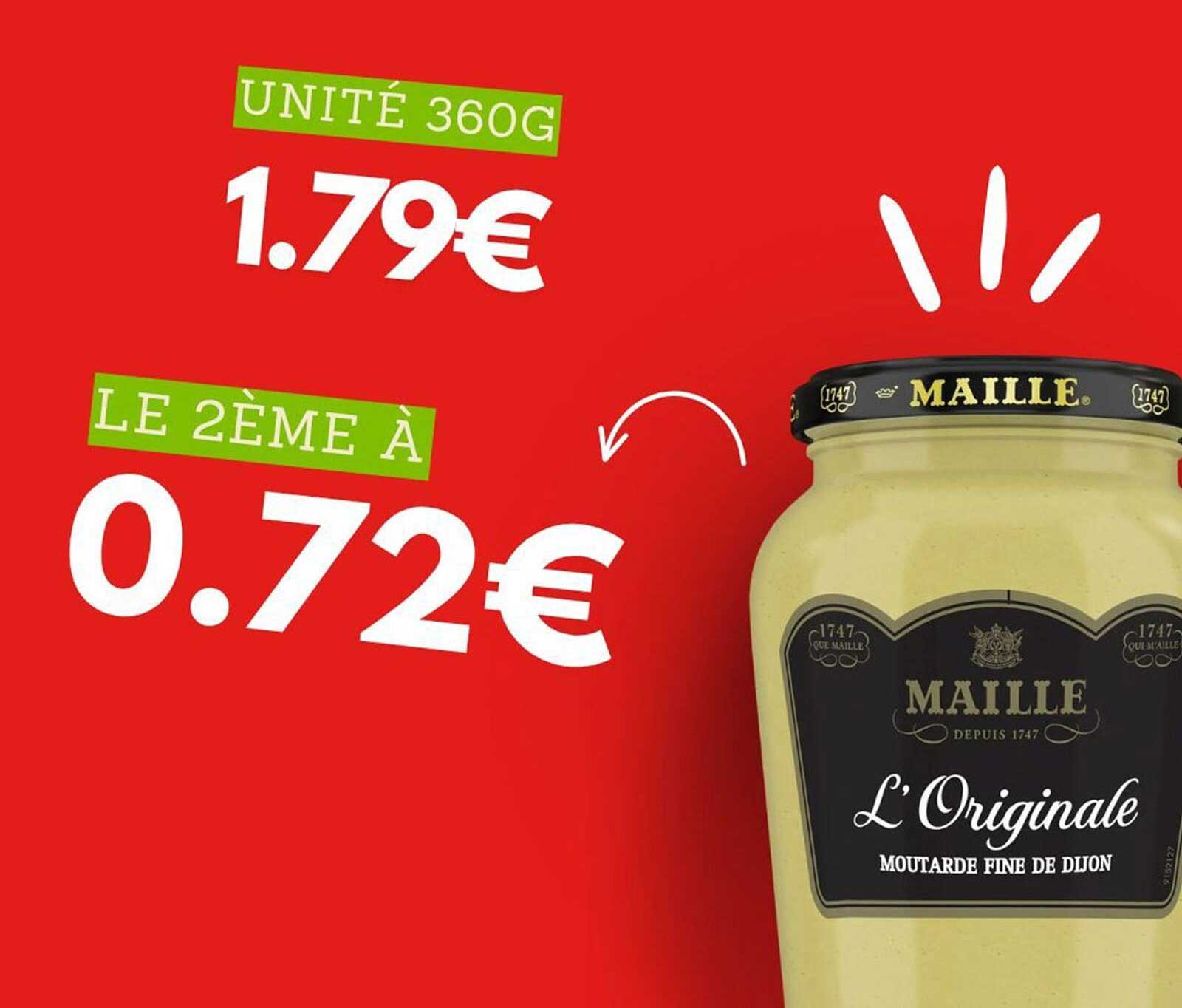 Moutarde Fine de Dijon Maille 360g