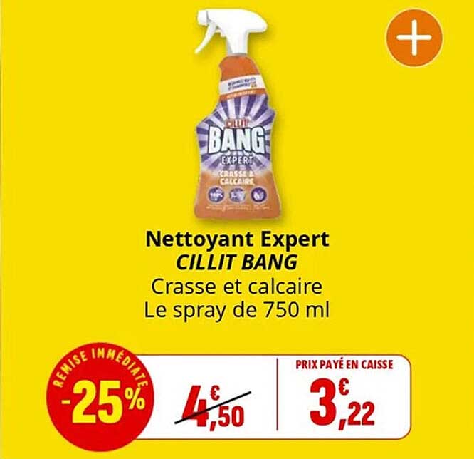 Nettoyant Expert CILLIT BANG