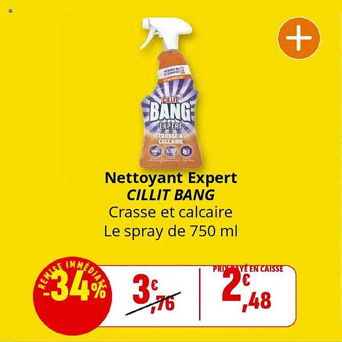 Nettoyant Expert CILLIT BANG