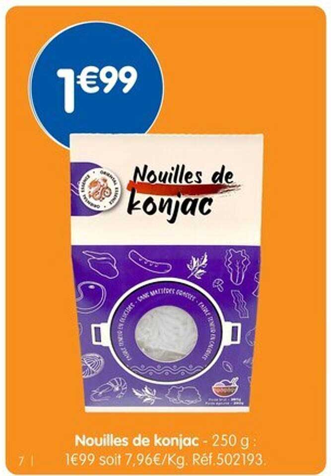 Nouilles de konjac - 250 g