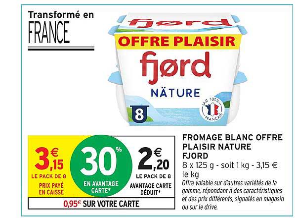 OFFRE PLAISIR fjörd NATURE