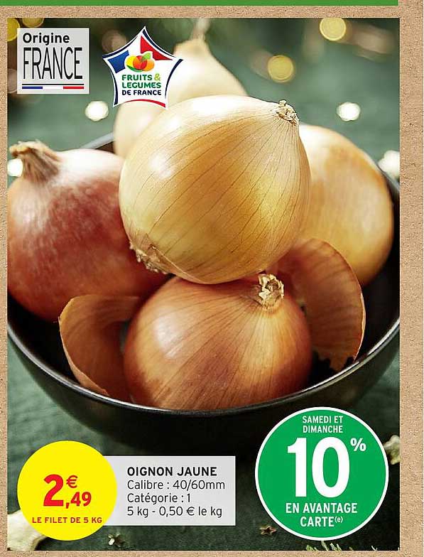 OIGNON JAUNE