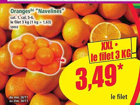 Oranges(b) "Navelines"