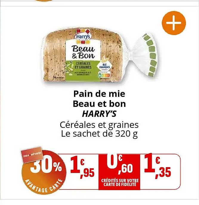 Pain de mie Beau et bon HARRY'S