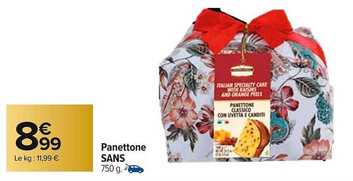 Panettone SANS 750 g
