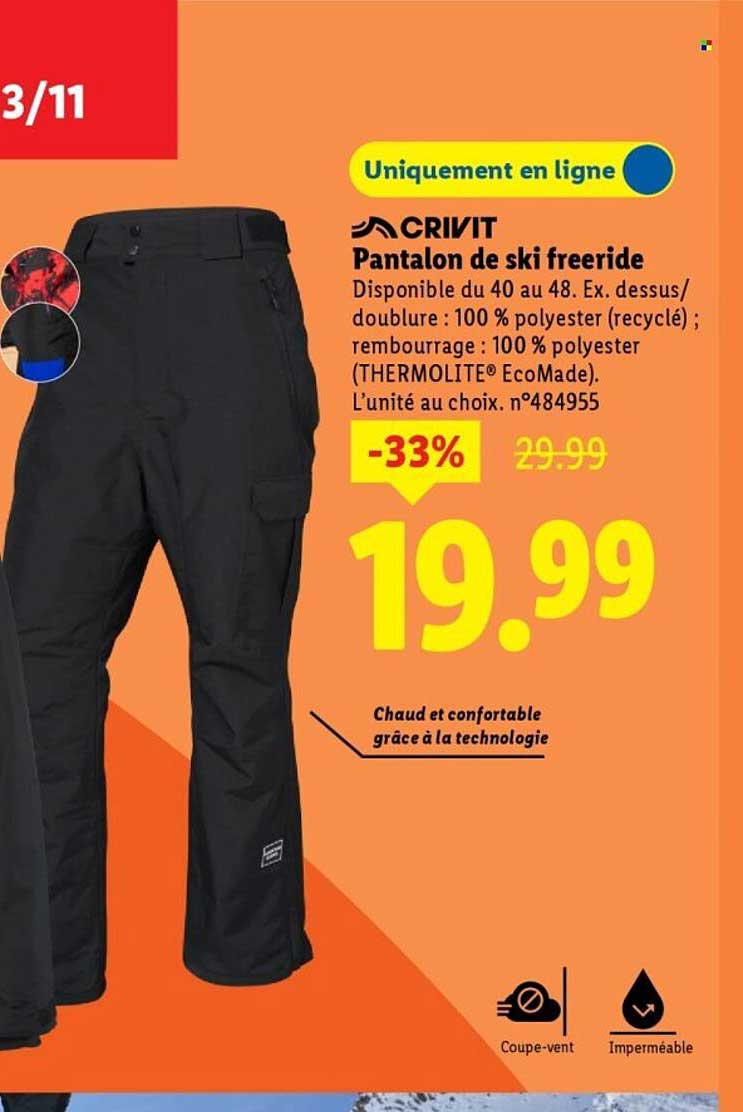 Pantalon de ski freeride