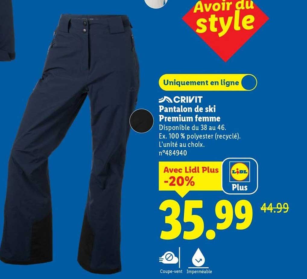 Pantalon de ski Premium femme