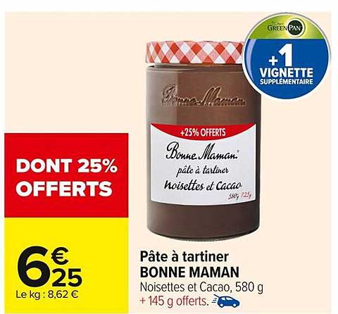 Pâte à tartiner BONNE MAMAN