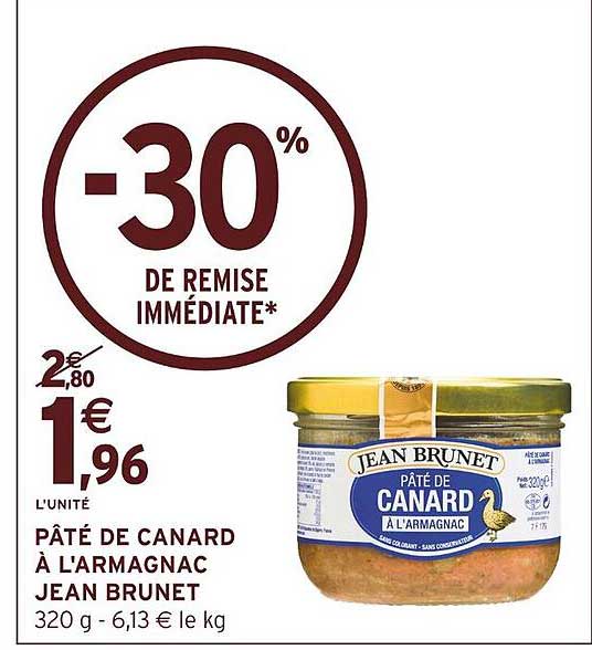 PATÉ DE CANARD À L'ARMAGNAC JEAN BRUNET