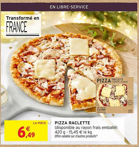 PIZZA RACLETTE