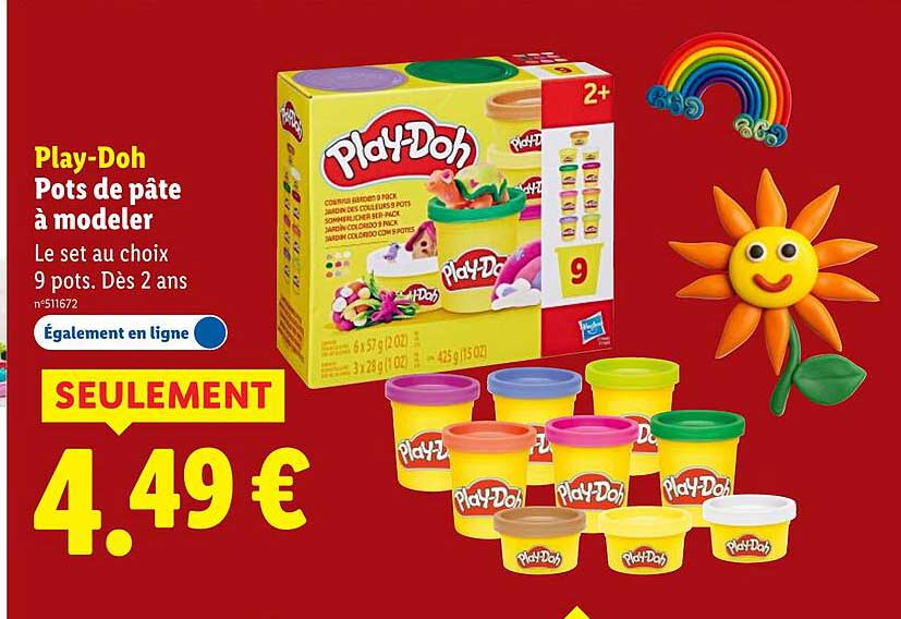 Play-Doh Pots de pâte à modeler