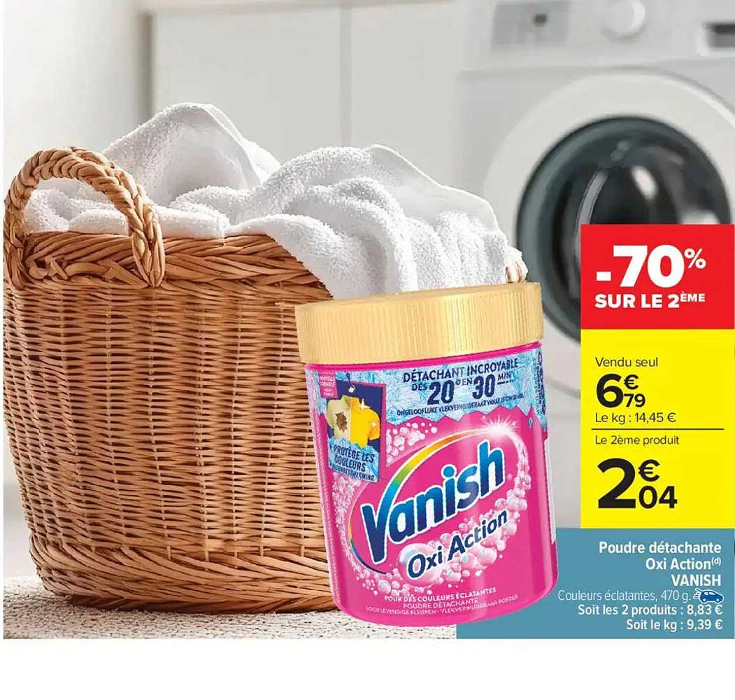 Poudre détachante Oxi Action® VANISH