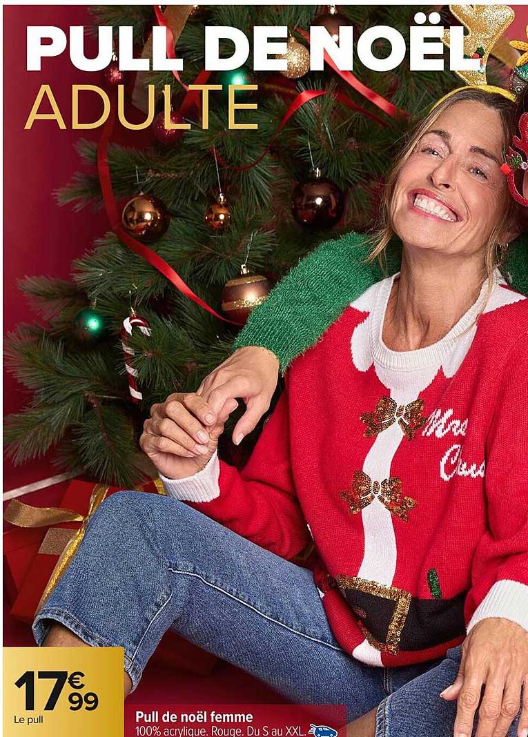 Pull de Noël ADULTE