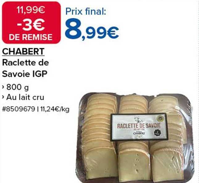 Raclette de Savoie IGP