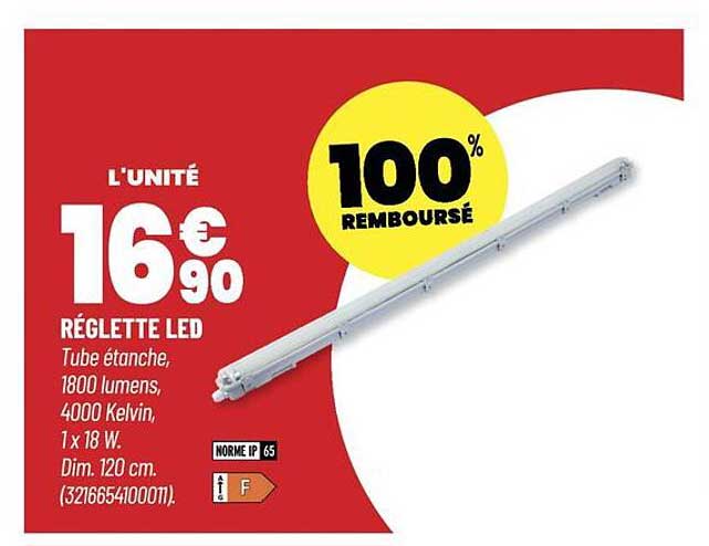 RÉGLETTE LED