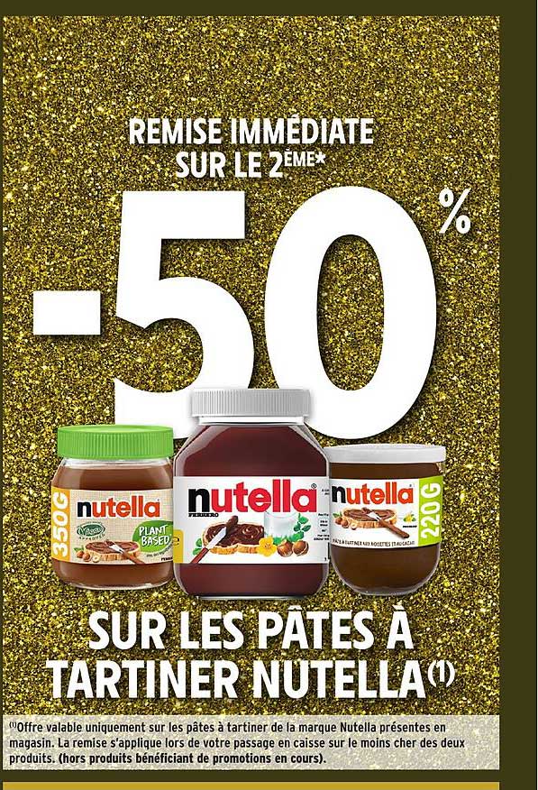 REMBOURSEMENT IMMÉDIAT SUR LE 2ÈME* -50 %