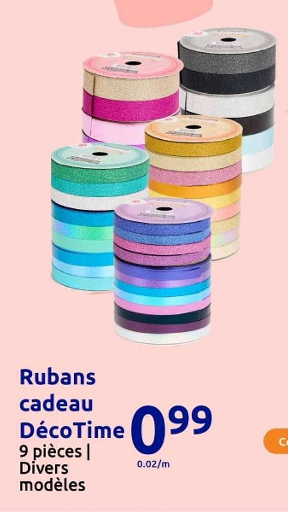 Rubans cadeau DécoTime