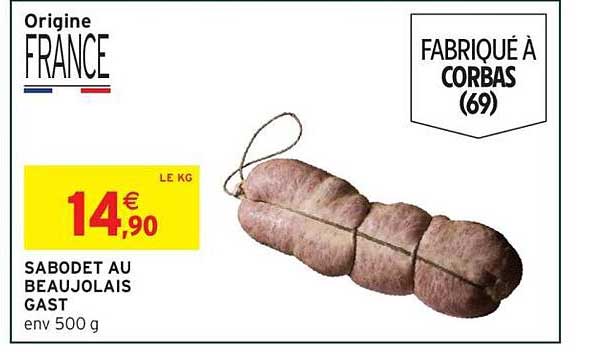 SABODET AU BEAUJOLAIS GAST