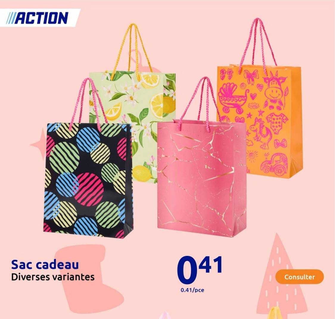Sac cadeau Diverses variantes