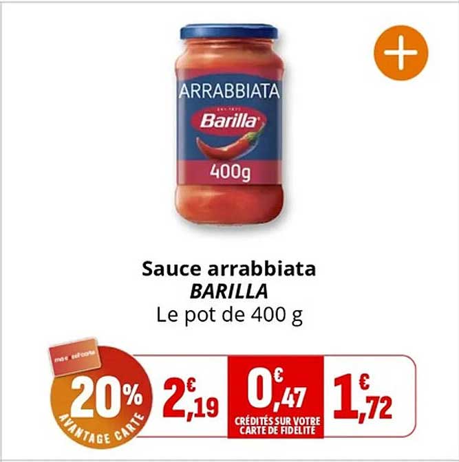 Sauce arrabbiata BARILLA