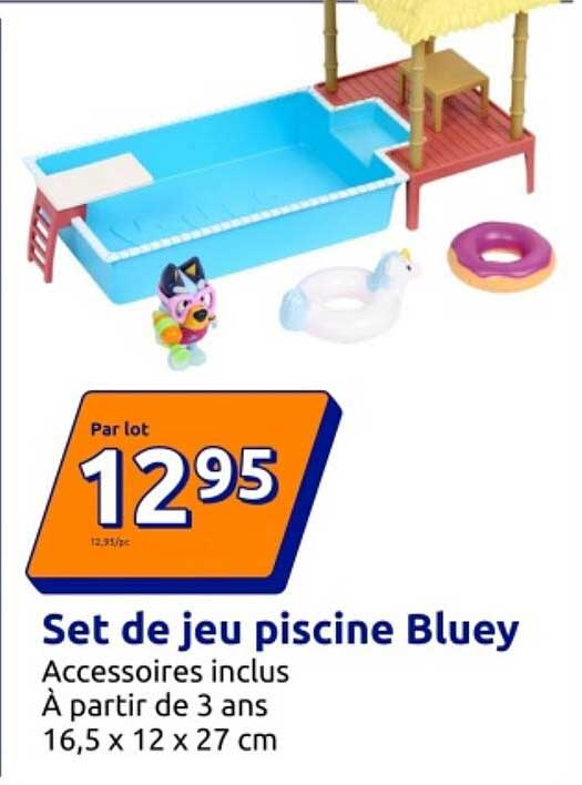 Set de jeu piscine Bluey